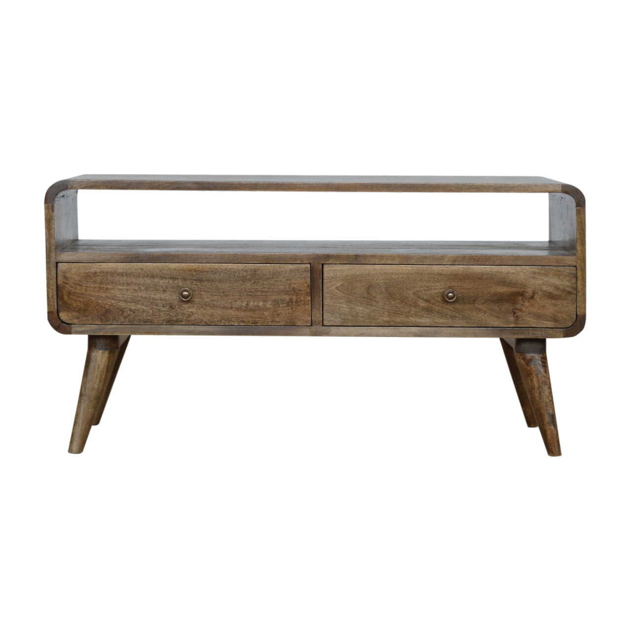 Arto TV Stand, Grey Wash