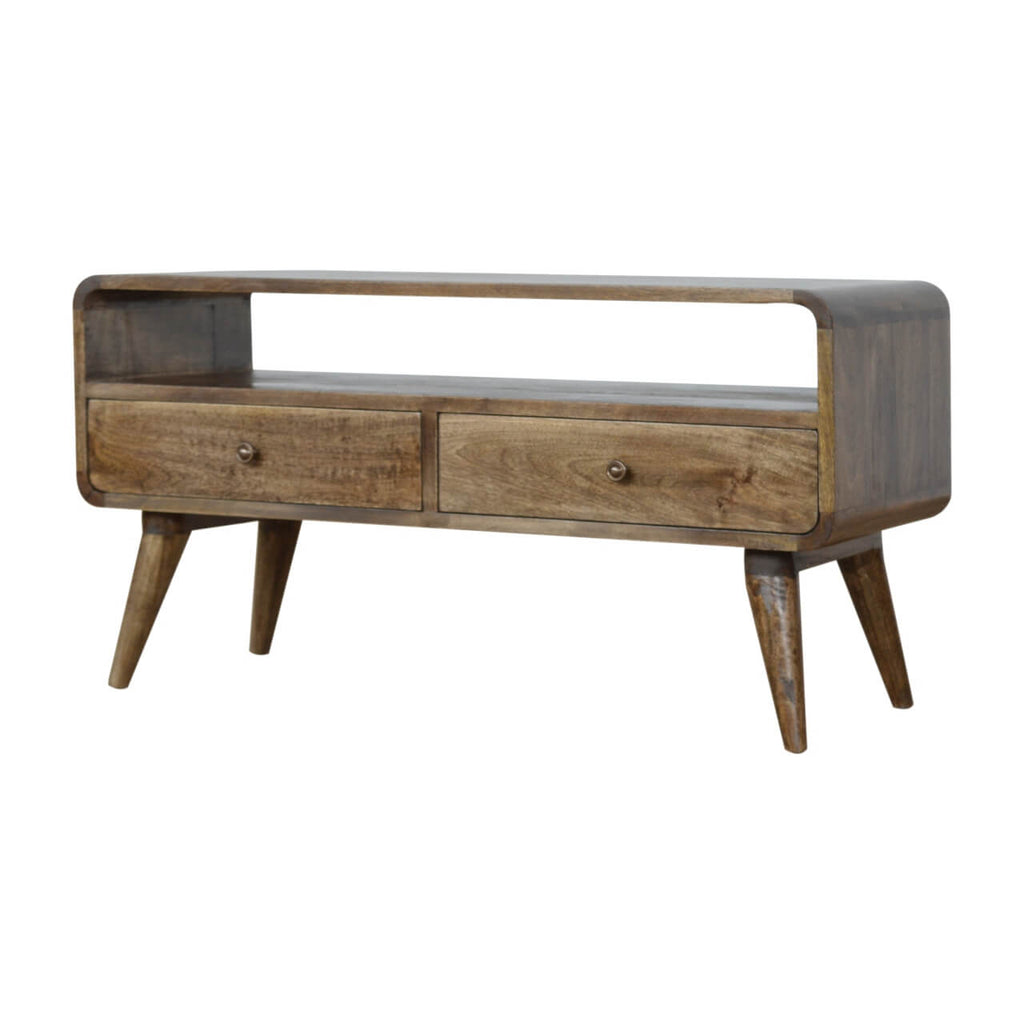 Arto TV Stand, Grey Wash