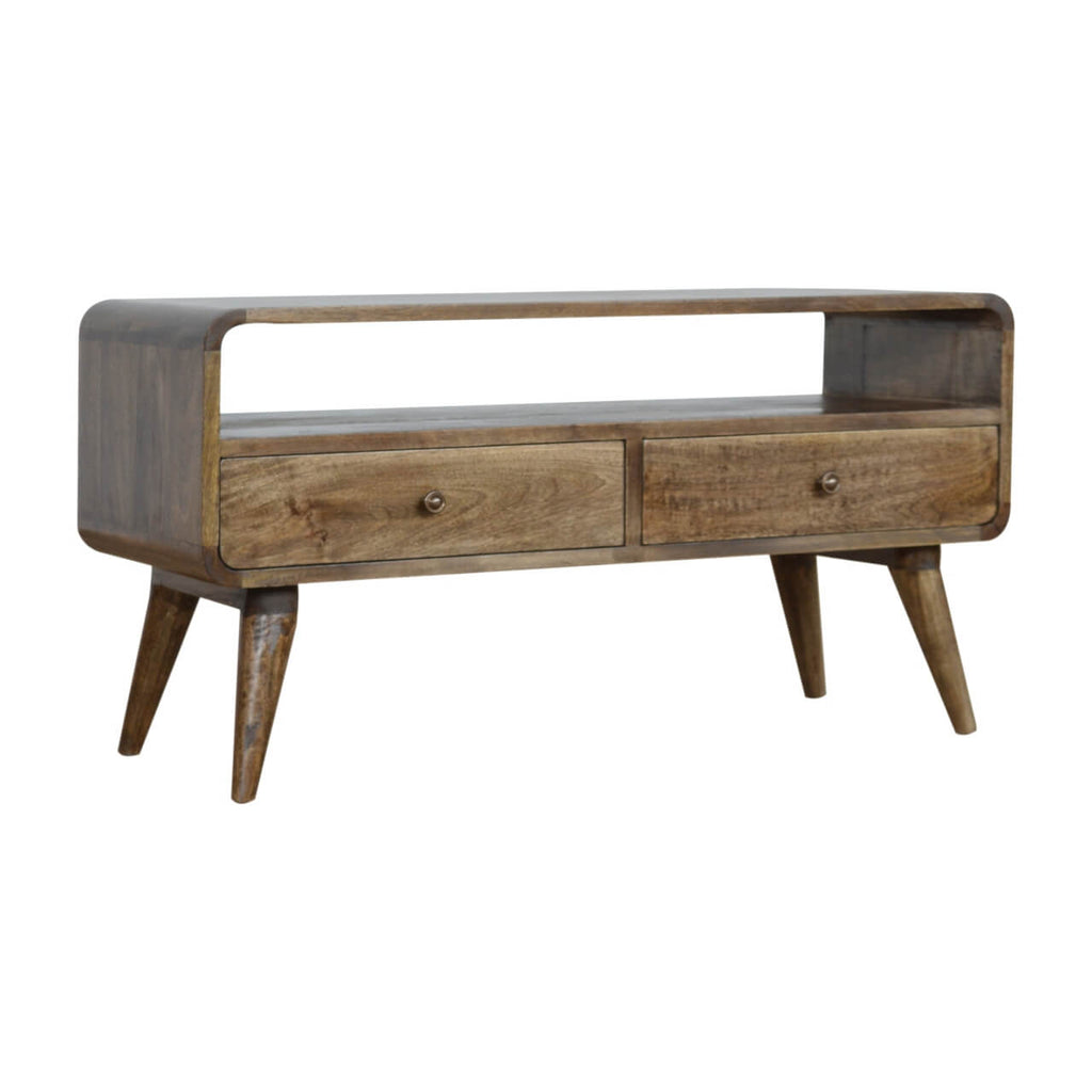 Arto TV Stand, Grey Wash