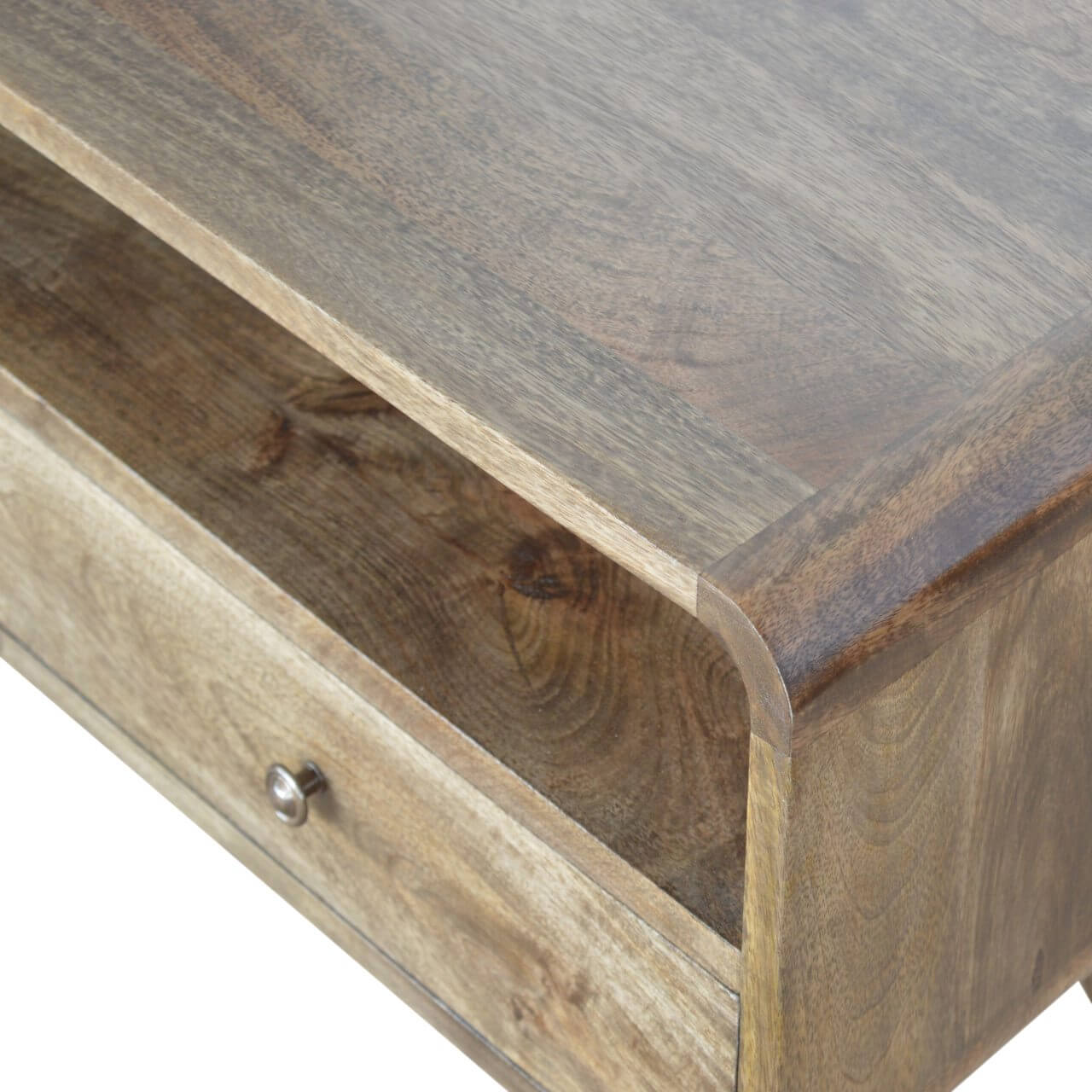Arto TV Stand, Grey Wash