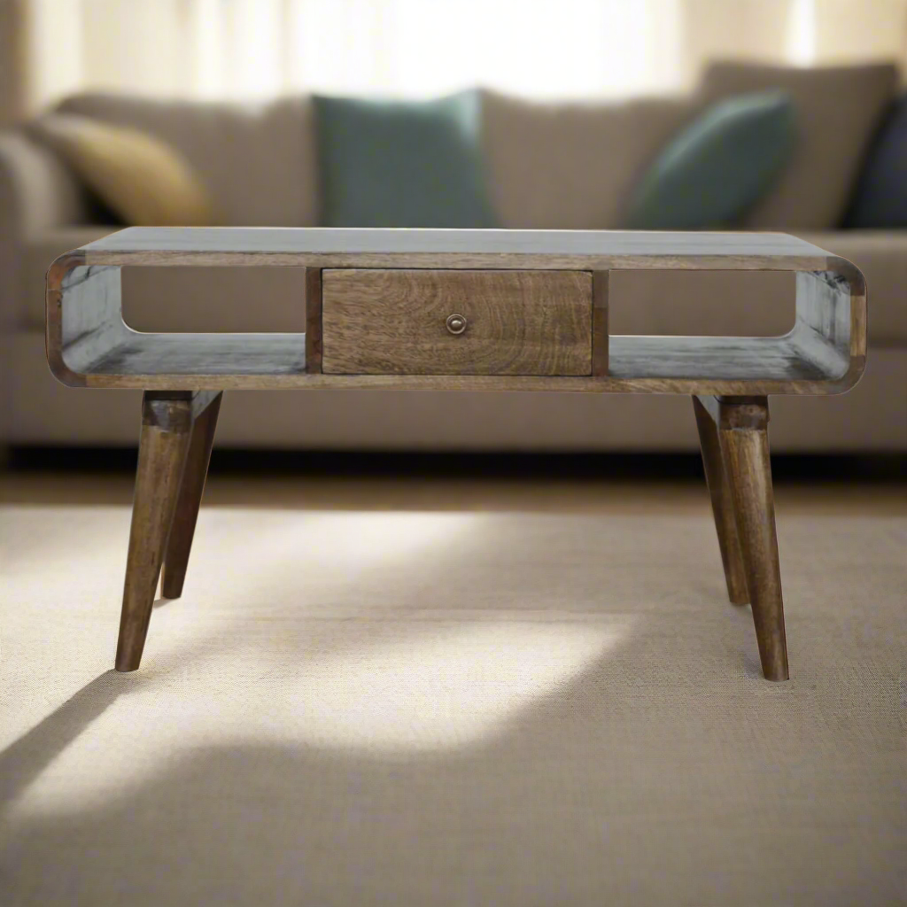 Arto Coffee Table, Grey Wash