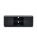 Louis TV Unit in Black, Ash Wood