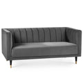 Salma Grey 2 Seater Sofa