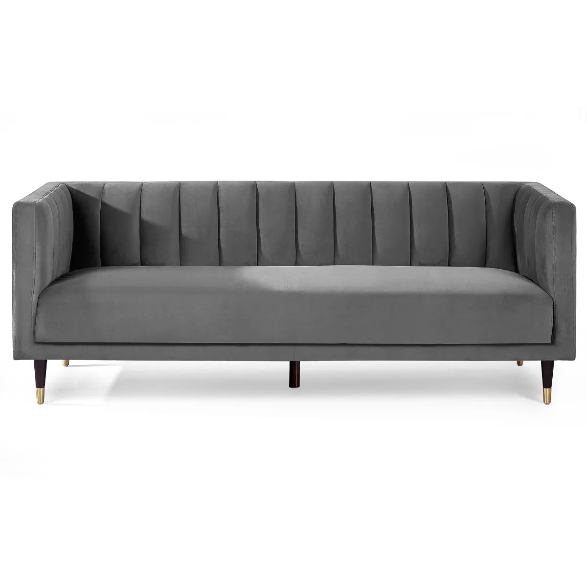 Salma Grey 3 Seater Sofa