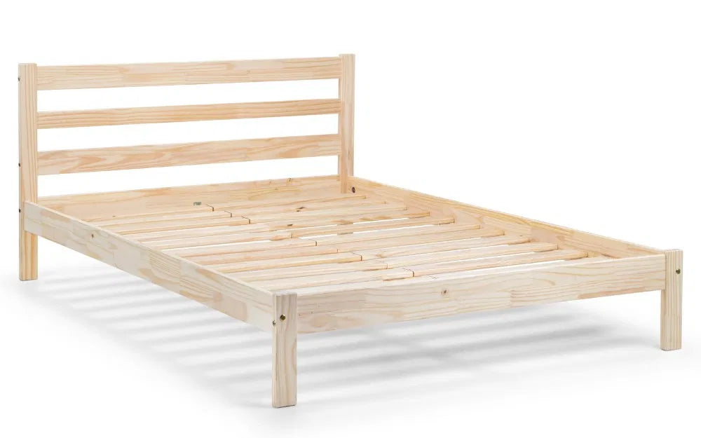 Sami Double Bed, Pine