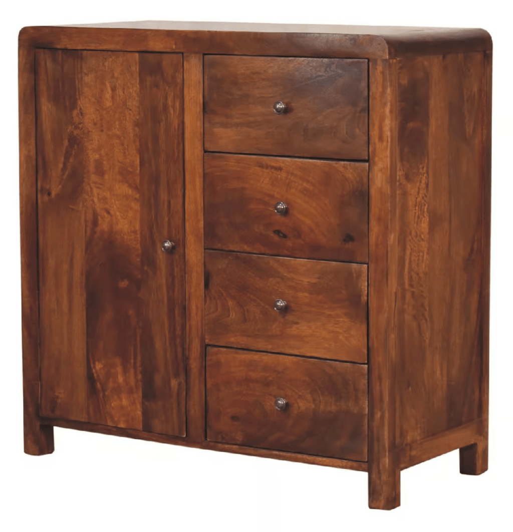 Aspen 1 Door 4 Drawers Sideboard
