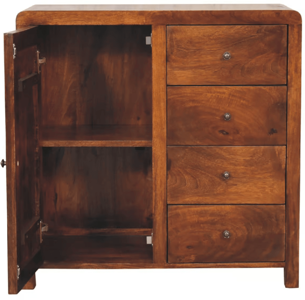 Aspen 1 Door 4 Drawers Sideboard