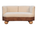 Boucle Buffalo Hide Sofa