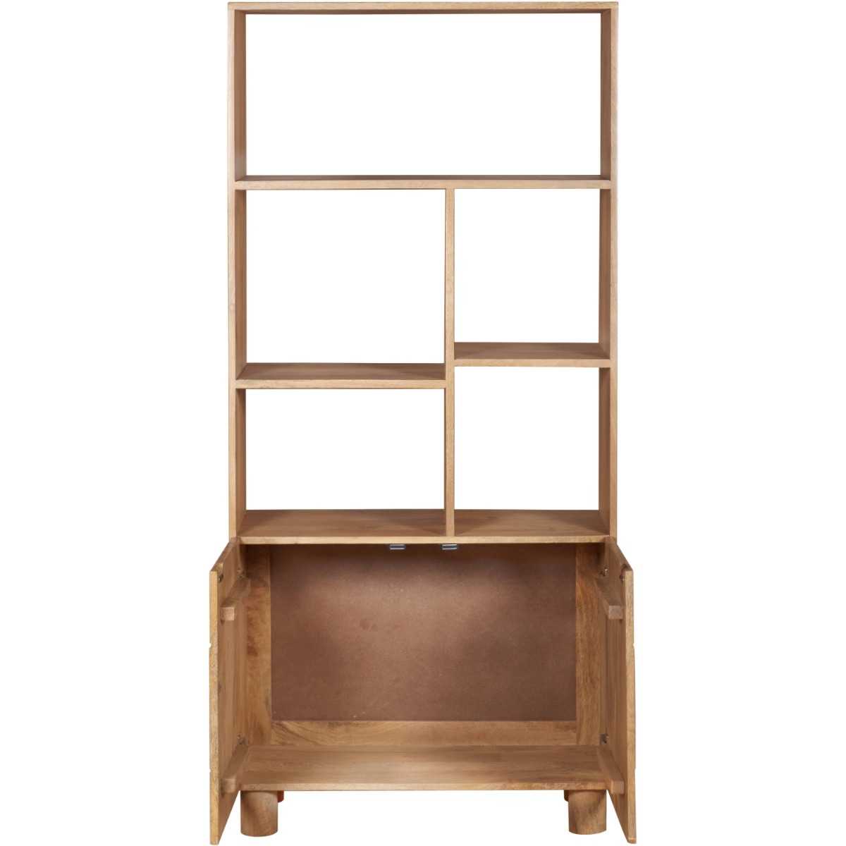 Austin Mango Wood Bookcase