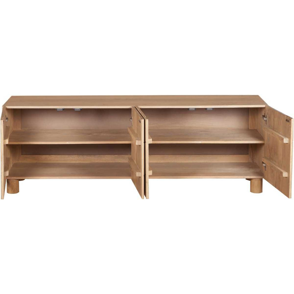 Austin Large Tv Cabinet, Mango Wood