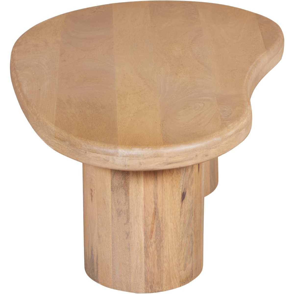 Austin Solid Mango Wood Coffee Table