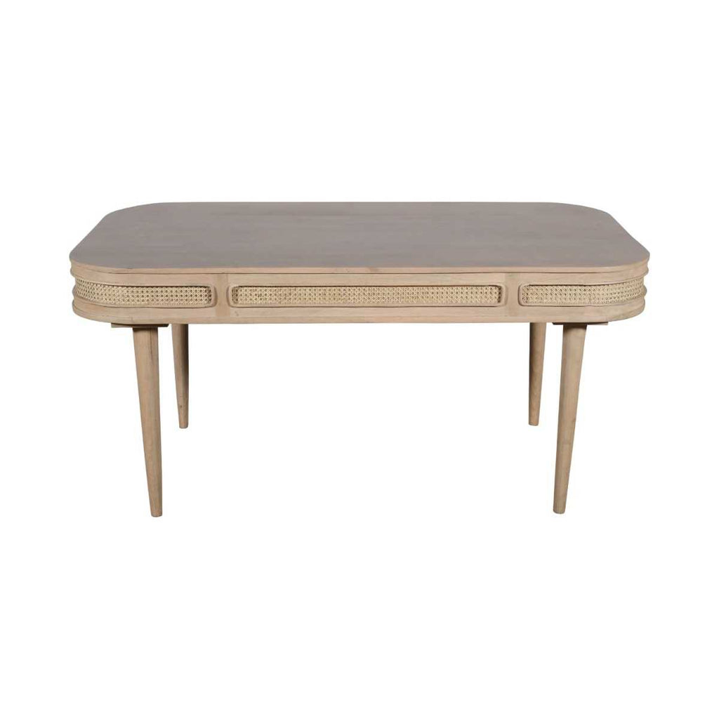 Cane & Mango Wood Dining Table