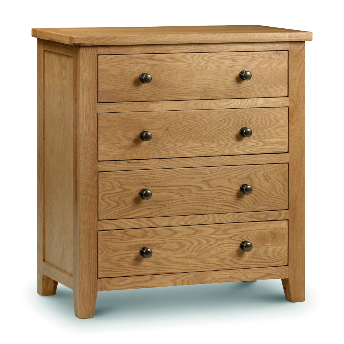 Marlborough  4 Drawer Chest, Oak Wood