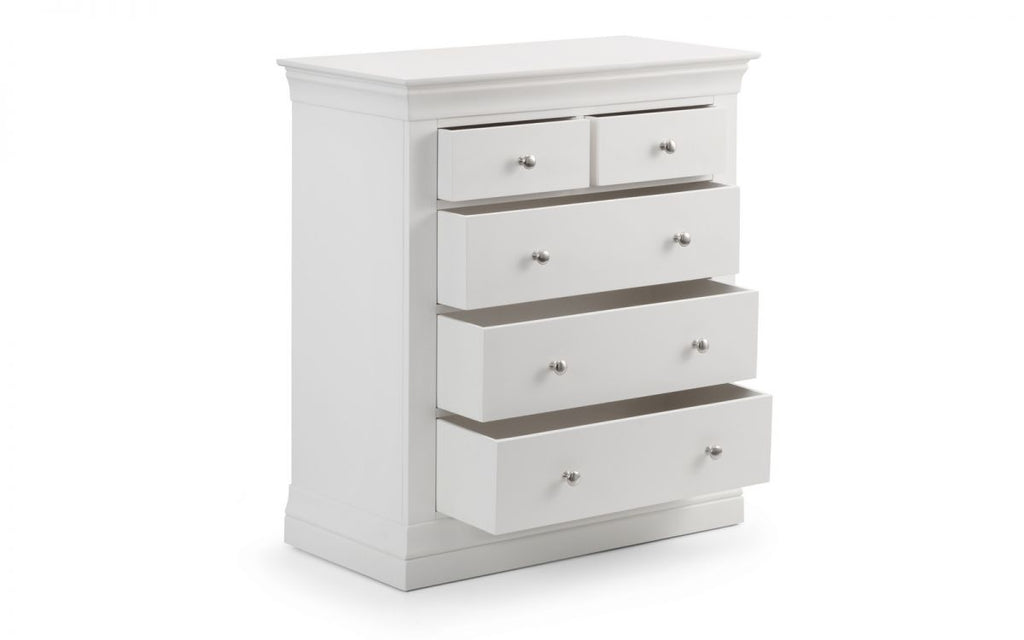 Clermont 3+2 Drawer Wooden Chest, Pine