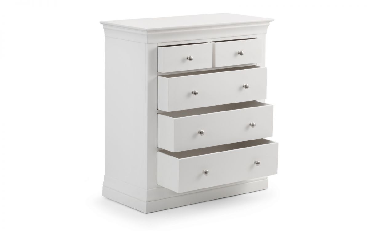 Clermont 3+2 Drawer Wooden Chest, Pine