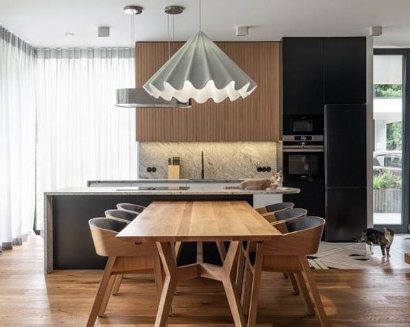 Piko Dining Set, Oak Wood