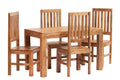 Solid Mango Wood 4 Seater Dining Set