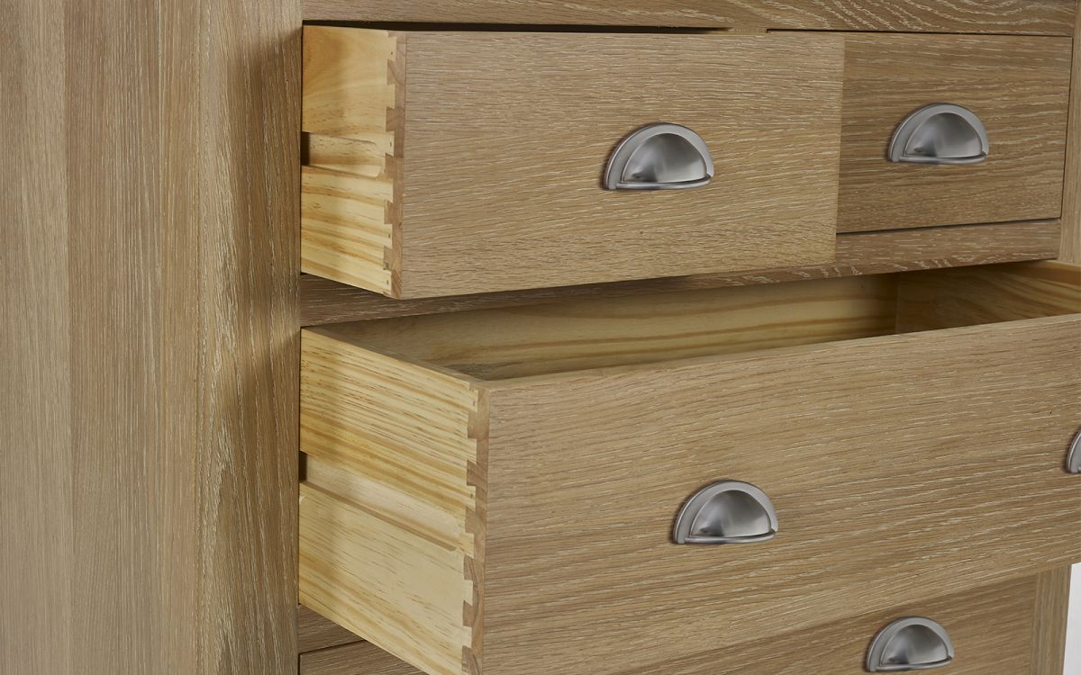 Memphis Wooden 3 + 2 Drawer Chest