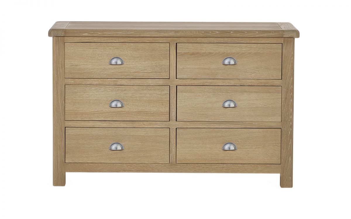 Memphis Wooden 6 Drawer Chest