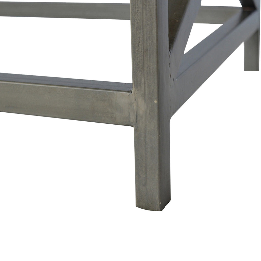 Cross Metal Coffee Table