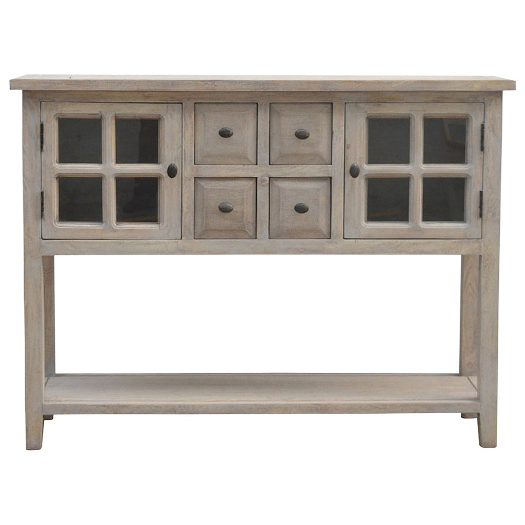 Stone Effect Console Table