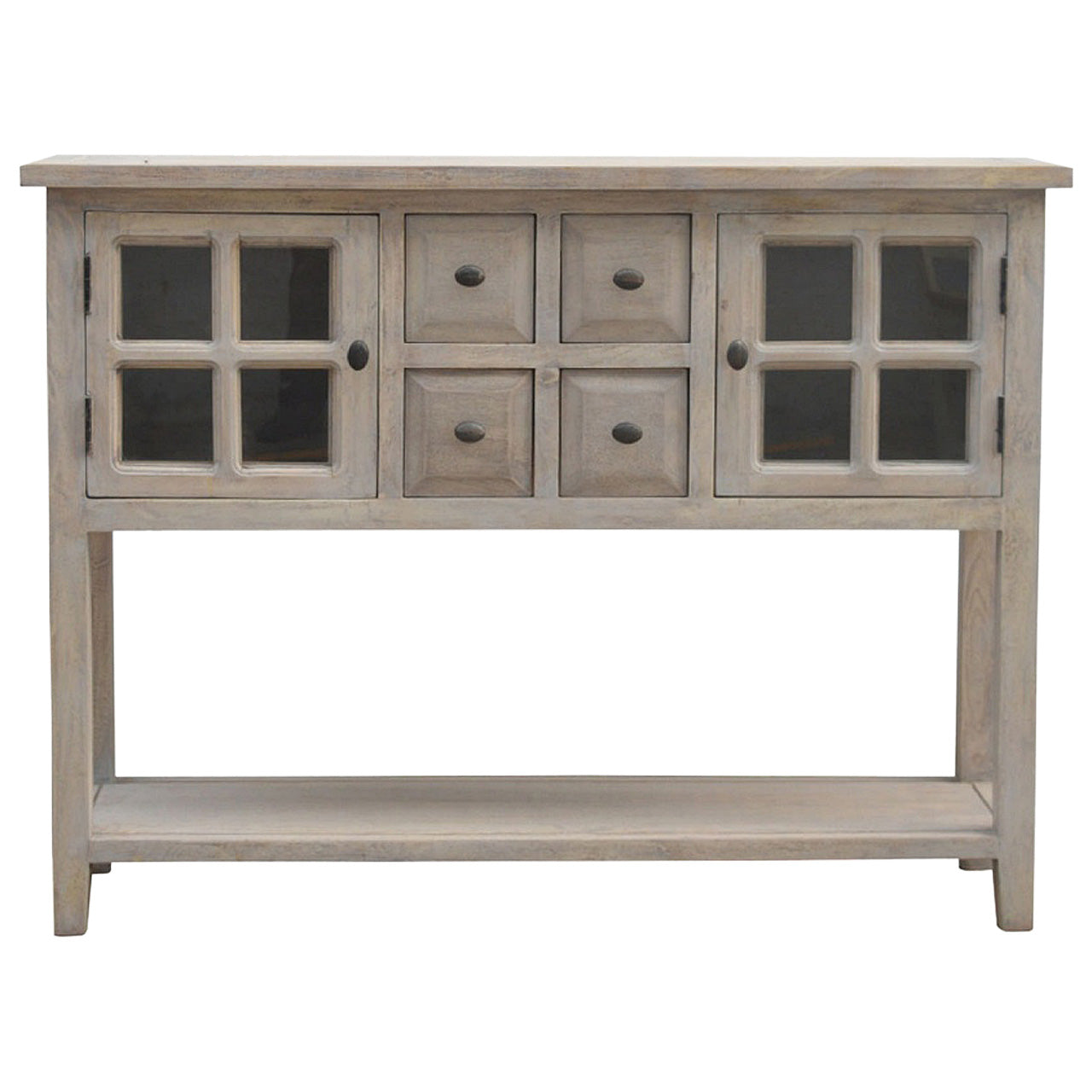 Stone Effect Console Table