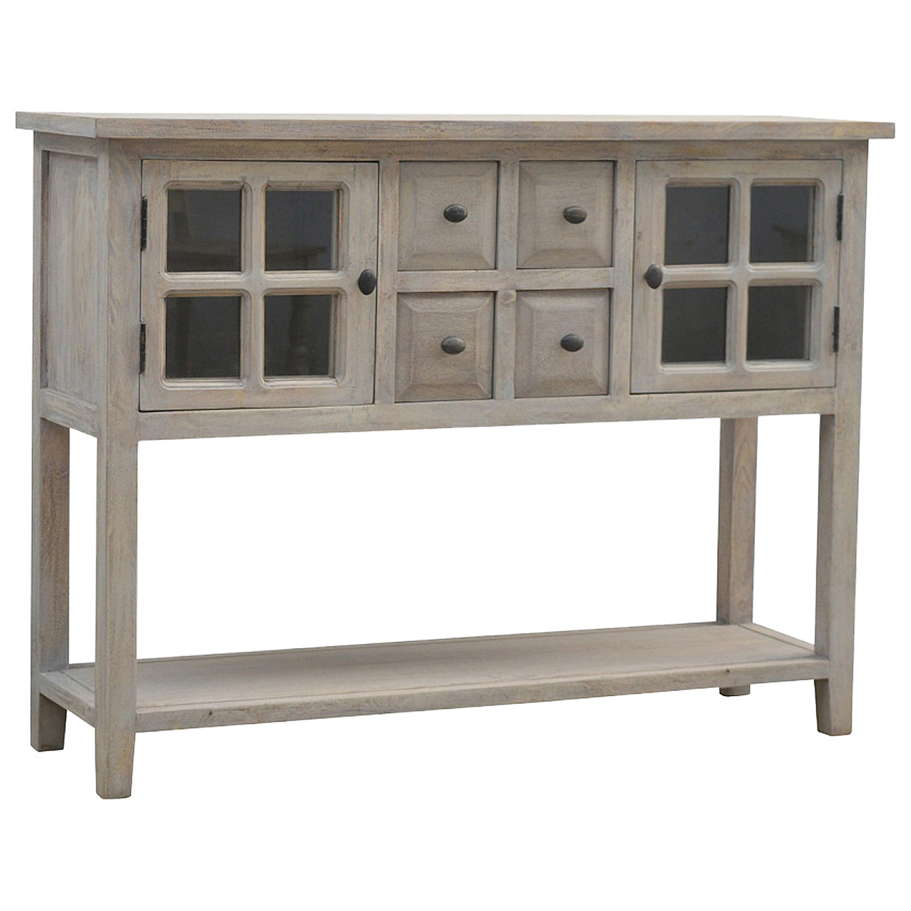 Stone Effect Console Table