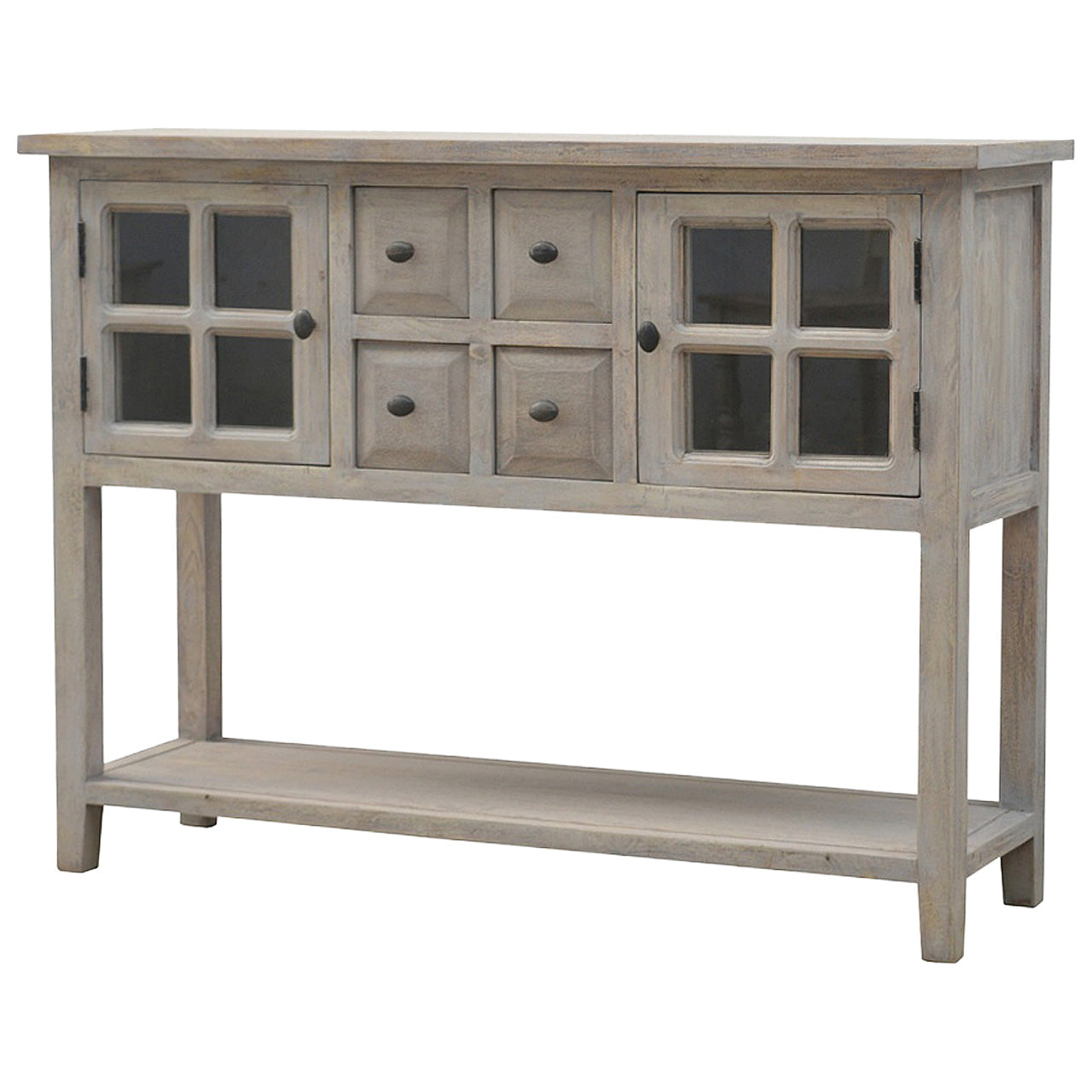 Stone Effect Console Table