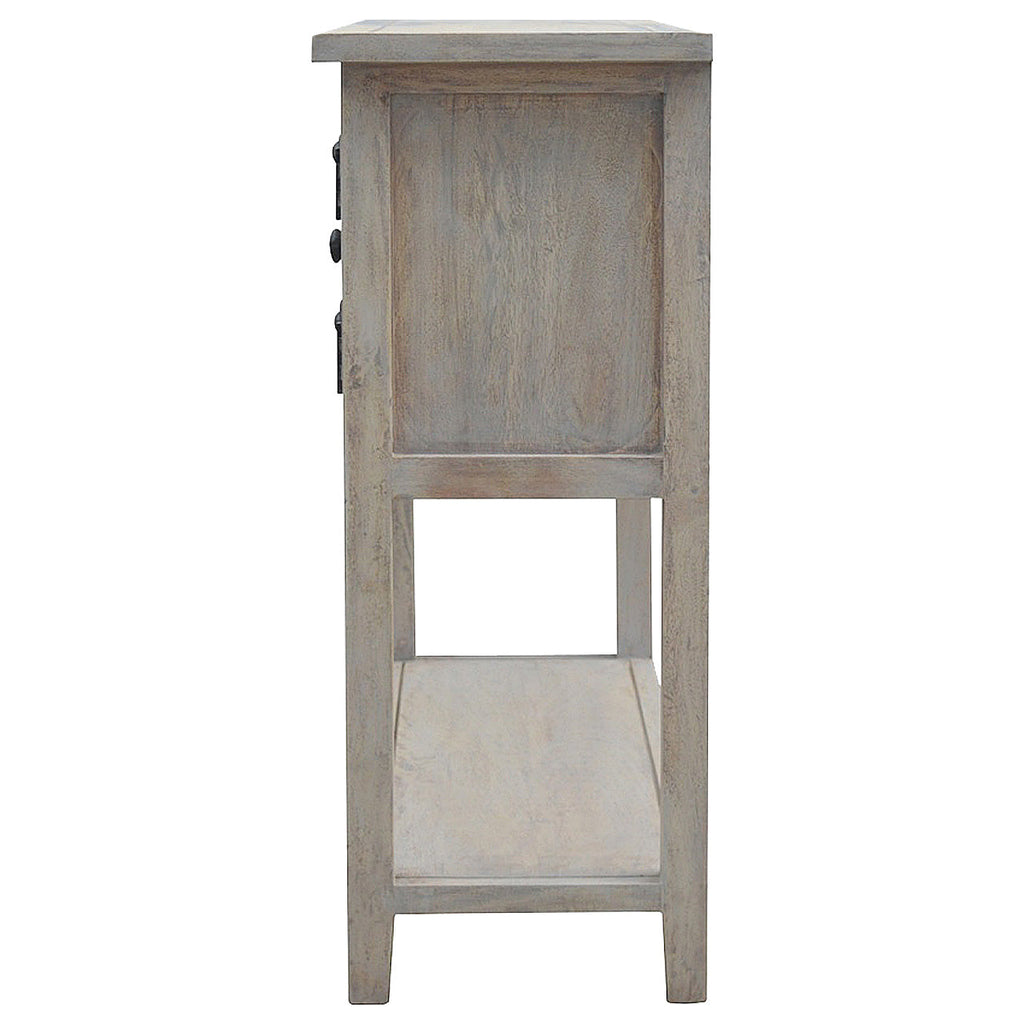 Stone Effect Console Table