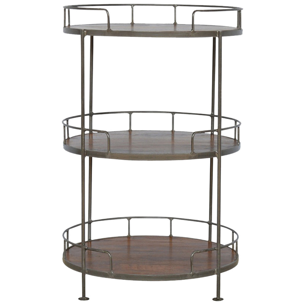 Industrial Butler Tray Table