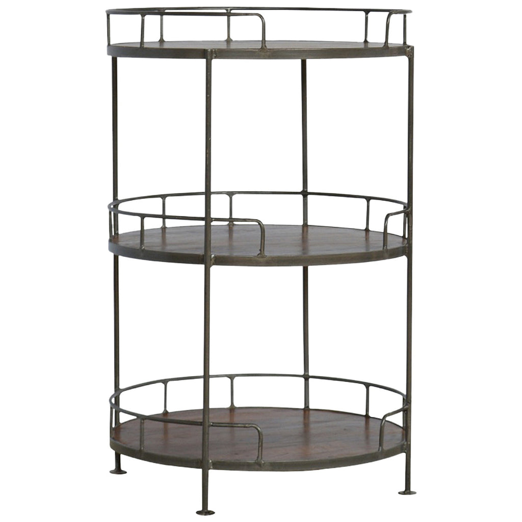 Industrial Butler Tray Table