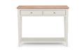 Provence 2 Drawer Console Table - Limed Oak/Grey