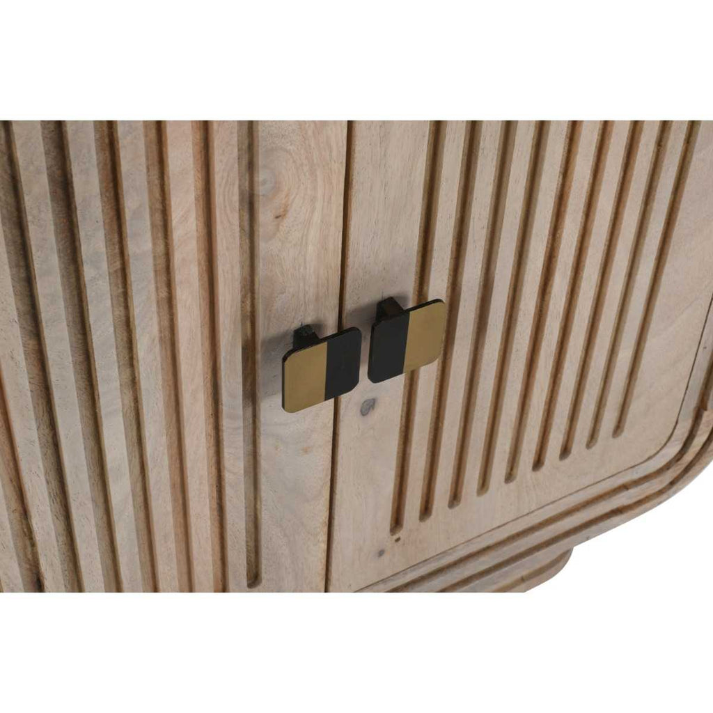 Handcrafted Mango Wood Narrow Sideboard