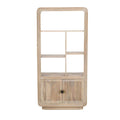 Carved Mango Wood Bookcase