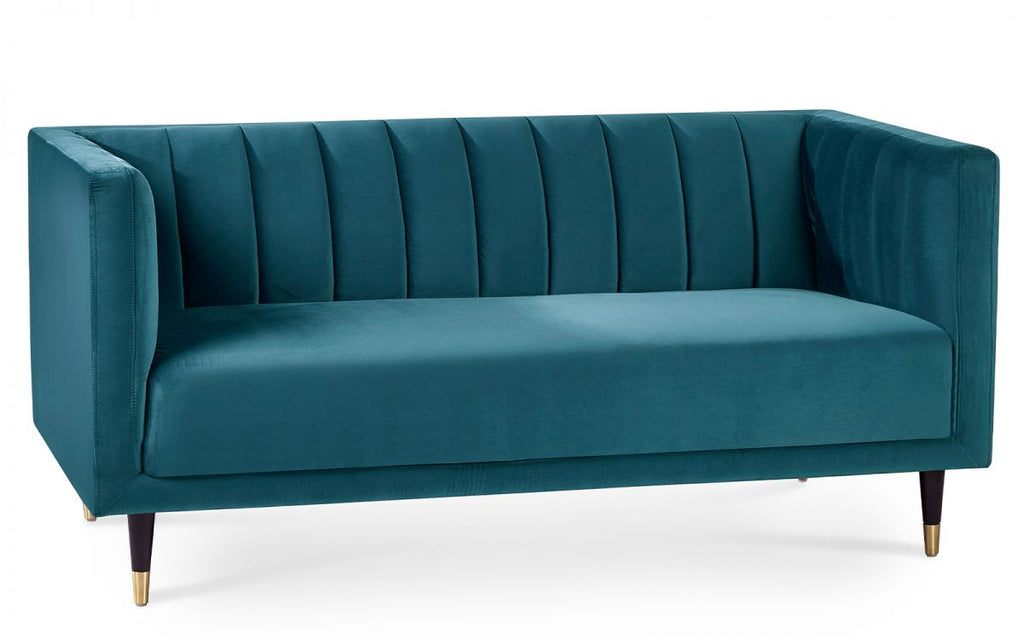 Salma Teal 2 Seater Sofa