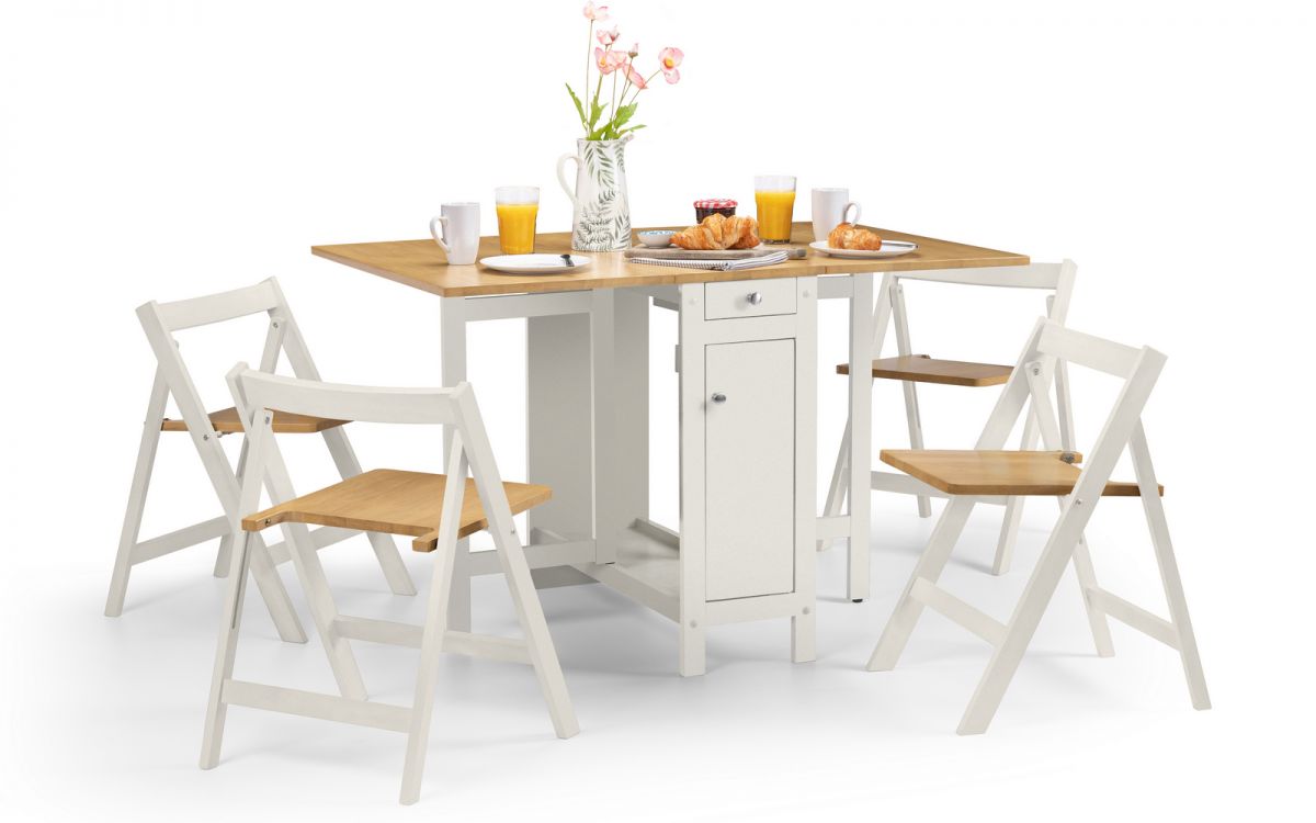 Savoy Wooden Foldable Dining Set