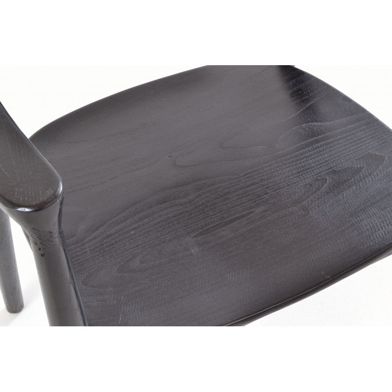Sungkai Armchair, Black